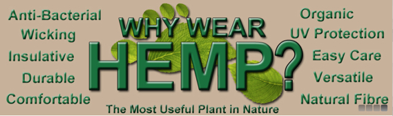 why wear hemp